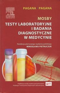Mosby Testy laboratoryjne i badania diagnostyczne w medycynie to buy in USA