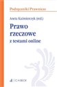 Prawo rzeczowe z testami online Polish bookstore