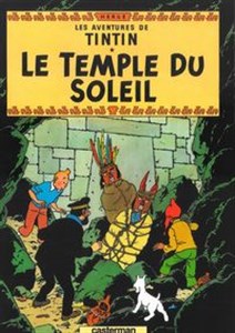 Tintin Le Temple du soleil  books in polish