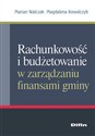 Rachunkowość i budżetowanie w zarządzaniu finansami gminy Bookshop