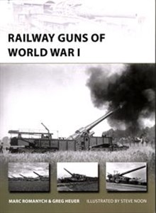 Railway Guns of World War I New Vanguard 249 polish books in canada