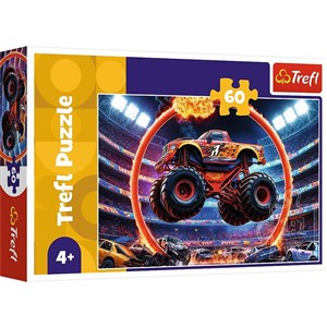 Puzzle Monster truck 60  