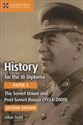 History for the IB Diploma Paper 3: The Soviet Union and Post-Soviet Russia (1924-2000) online polish bookstore
