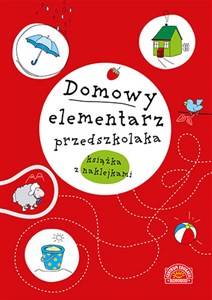 Domowy elementarz przedszkolaka Mądre dziecko książka z naklejkami  