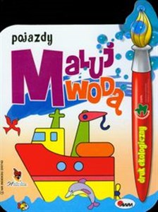 Maluj wodą Pojazdy  books in polish