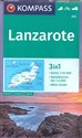 Lanzarote 1:50 000 Kompass polish usa
