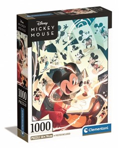 Puzzle 1000 Compact Mickey Mouse Celebration 39811 books in polish