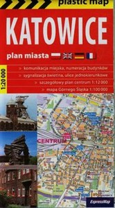 Katowice plan miasta 1:20 000 Polish bookstore