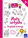 Mały artysta Trzylatek koloruje Polish bookstore