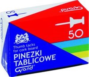 Pinezki Grand tablicowe 50 sztuk polish books in canada