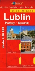 Lublin Puławy Świdnik plan miasta - Polish Bookstore USA