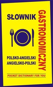 Słownik gastronomiczny polsko-angielski angielsko-polski Pocket Dictionary For You pl online bookstore