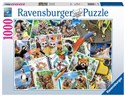 Puzzle 1000 Zwierzaki w podróży  - 