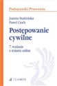 Postępowanie cywilne z testami online Polish Books Canada