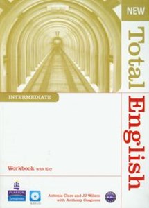 New Total English Intermediate Workbook with CD Polish bookstore