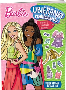 Barbie Ubieranki, Naklejanki Bookshop