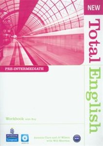 New Total English Pre-Intermediate Workbook with CD A2-B1 polish usa