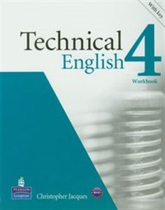 Technical English 4 Workbook + CD with key B2-C1 chicago polish bookstore