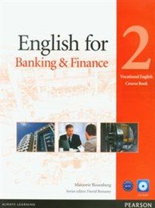 English for banking and finance 2 vocational english course book with CD-ROM 