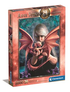 Puzzle 1000 Anne Stokes collection Dragon king 39640 polish usa