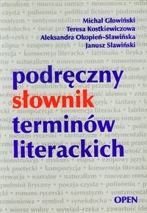 Podręczny słownik terminów literackich bookstore