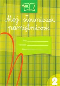 Mój słowniczek-pamiętniczek 2 books in polish