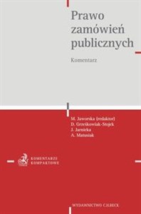 Prawo zamówień publicznych Komentarz polish books in canada