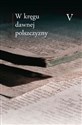 W kręgu dawnej polszczyzny V books in polish