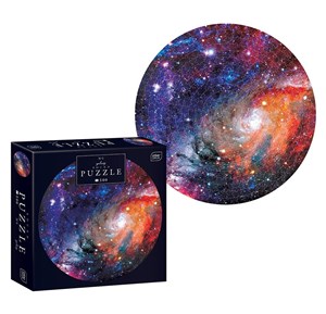 Puzzle 500 Round Galaxy 1   