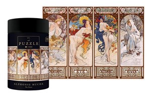 Puzzle 1000 Art 1 Mucha Canada Bookstore