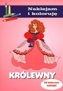 Królewny Naklejam i koloruję Polish Books Canada