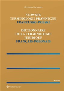 Słownik terminologii prawniczej francusko-polski bookstore