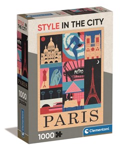 Puzzle 1000 Compact Paris 39843 buy polish books in Usa
