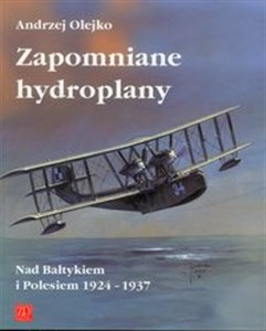 Zapomniane hydroplany Nad Bałtykiem i Polesiem 1924-1937 to buy in USA