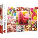 Puzzle Cukierki kolaż 1000  - 