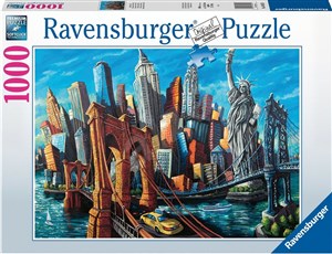Puzzle 2D 1000 Welcome to New York 16812 in polish