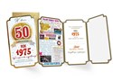 Karnet urodziny 50 - 