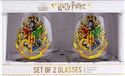 Zestaw 2 szklanek Harry Potter Hogwart   