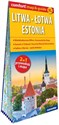Litwa Łotwa Estonia laminowany map&guide 2w1: przewodnik i mapa chicago polish bookstore