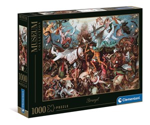 Puzzle 1000 muzeum Bruegel The fall of the Rebel Angels 39662 books in polish