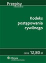 Kodeks postępowania cywilnego Bookshop