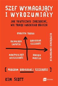 Szef wymagający i wyrozumiały Jak skutecznie zarządzać, nie tracąc ludzkiego oblicza Polish Books Canada
