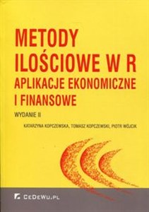 Metody ilościowe w R z płytą CD Aplikacje ekonomiczne i finansowe online polish bookstore