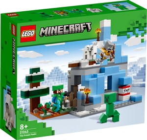 Lego MINECRAFT 21243 Ośnieżone szczyty  pl online bookstore