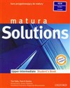 Matura Solutions Upper-Intermediate student's book with CD online polish bookstore
