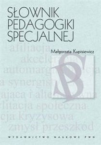 Słownik pedagogiki specjalnej Polish bookstore