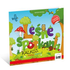 Leśne spotkania Kalkuj, kopiuj, koloruj - Polish Bookstore USA