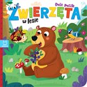 Zwierzęta w lesie. Duże puzzle - Bogusław Michalec