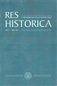 Res Historica T.37  Polish Books Canada