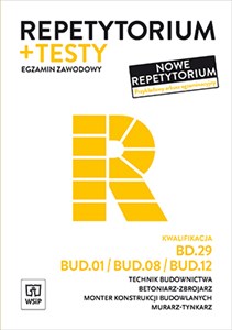 Repetytorium i testy Technik budownictwa BD.29/BUD.01/BUD.08/BUD.12. Egzamin zawodowy pl online bookstore